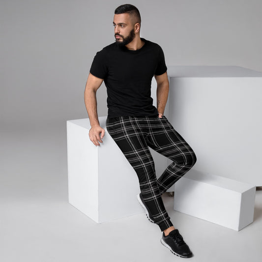 Men's Plaid Joggers