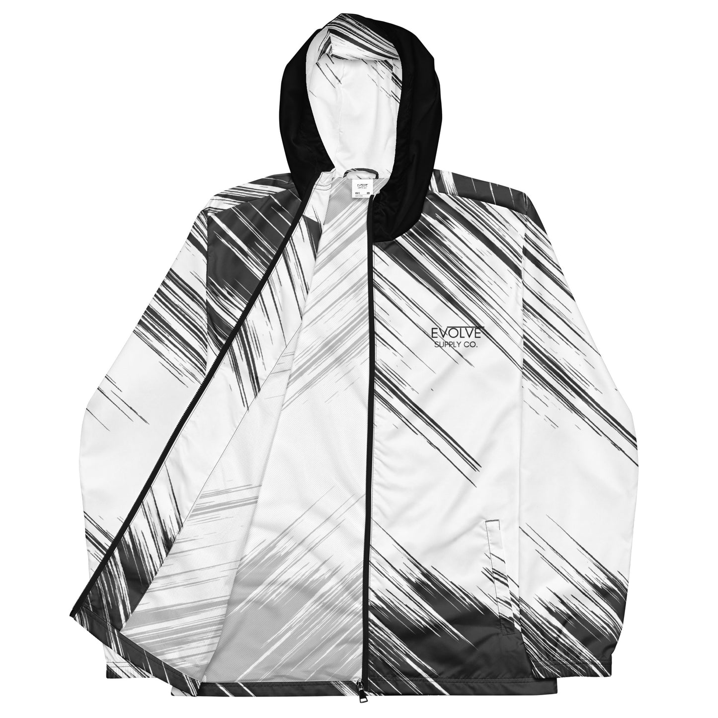 Evolve Men’s Greyscale Windbreaker