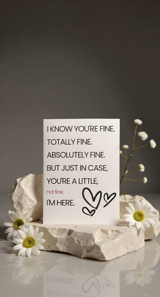 I Know You’re Fine Card - Evolve Supply Co. Evolve Supply Co.