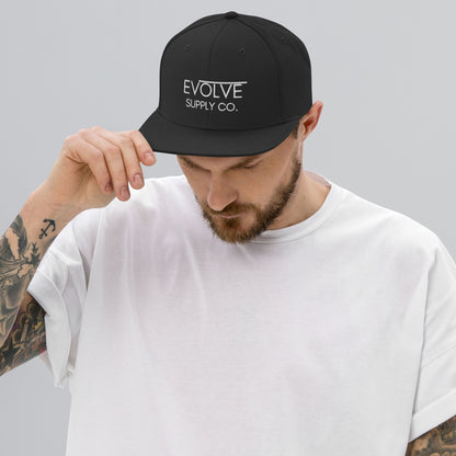 Evolve Supply Co. Embroidered Snapback