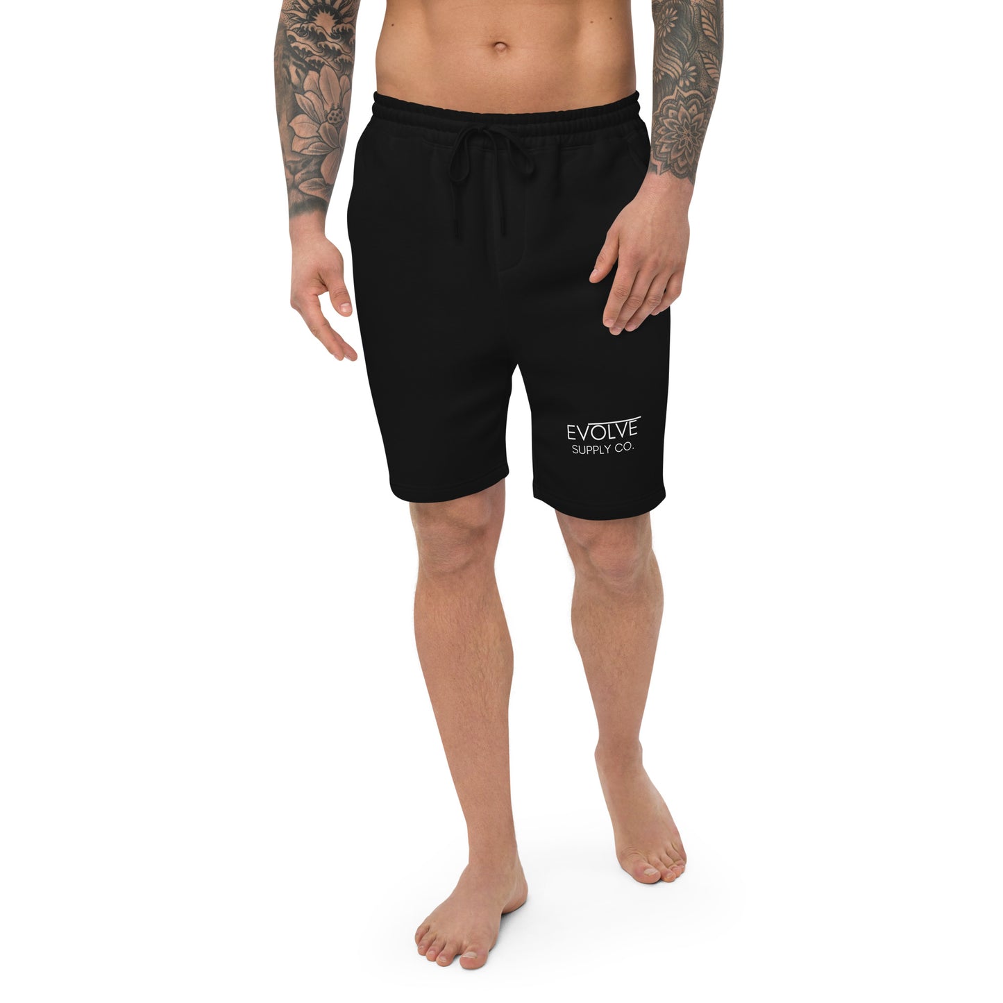 Men's Fleece Shorts Black