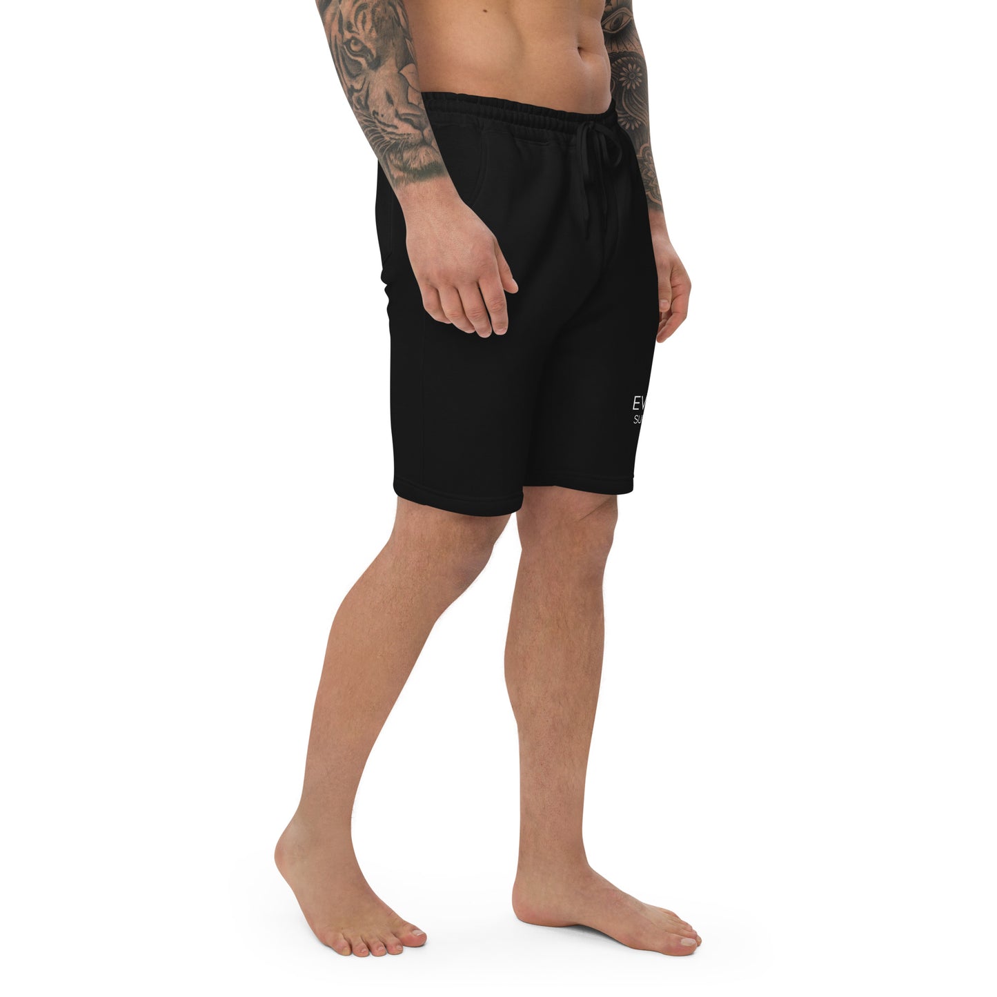 Men's Fleece Shorts Black