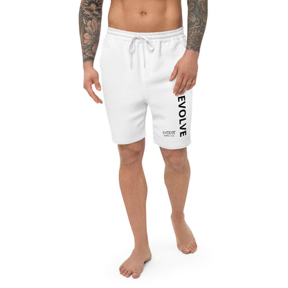 Evolve Men's Fleece Shorts White