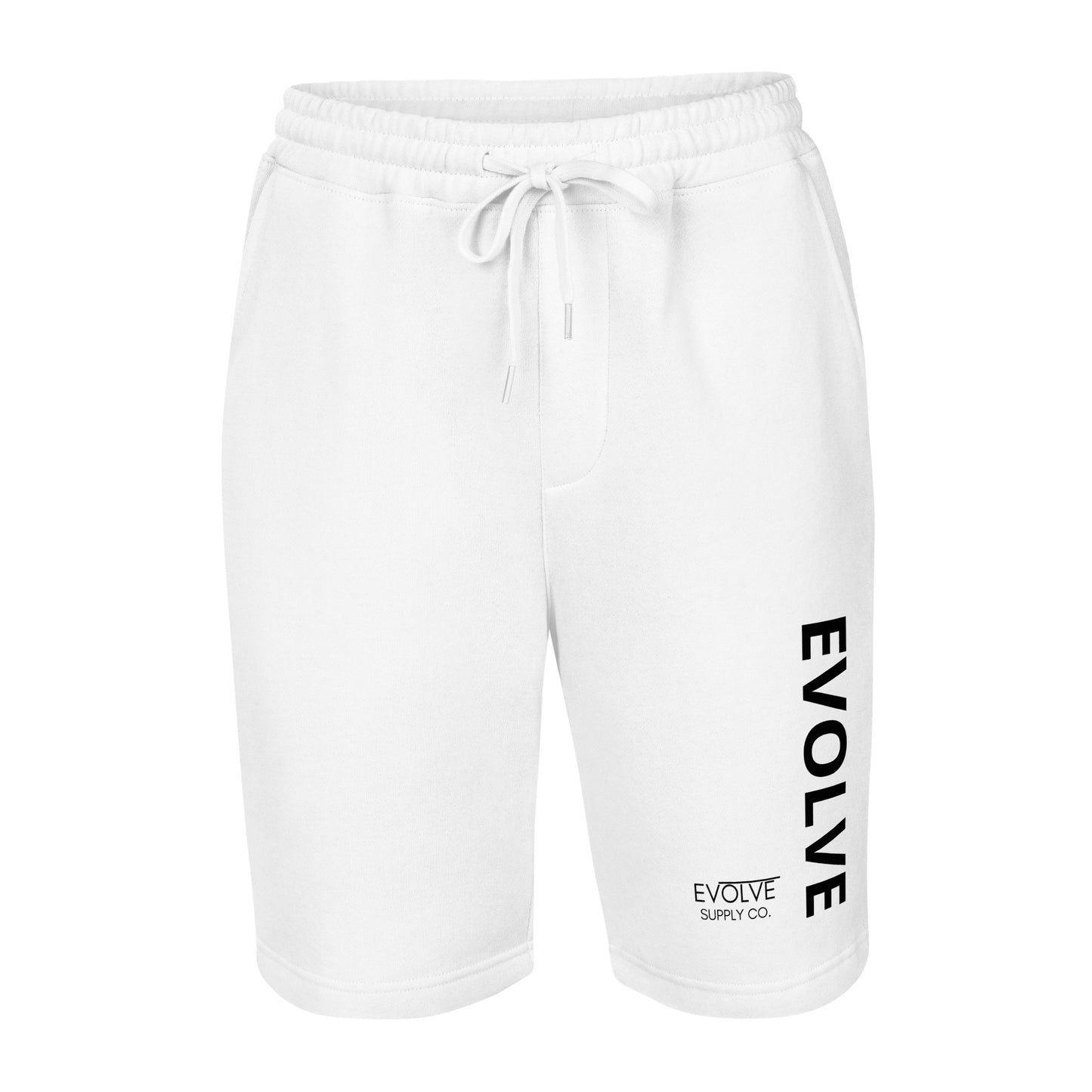 Evolve Men's Fleece Shorts White