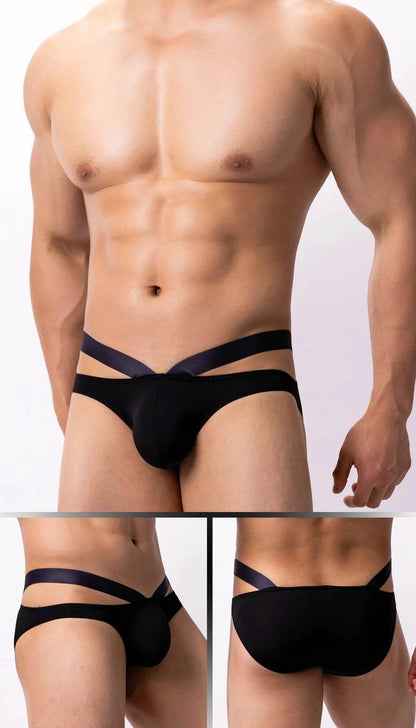 Thin Ice Silk Low Waist Men's Underwear Briefs - Evolve Supply Co. Evolve Supply Co.