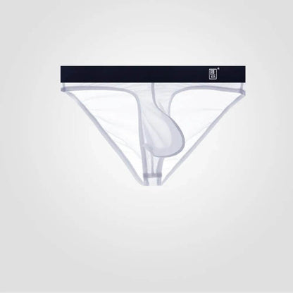 Underwear Men's Briefs Transparent Ice Silk Sexy Full Transparent Trendy Men's Personality Narrow Crotch Low Waist New - Evolve Supply Co. Evolve Supply Co.
