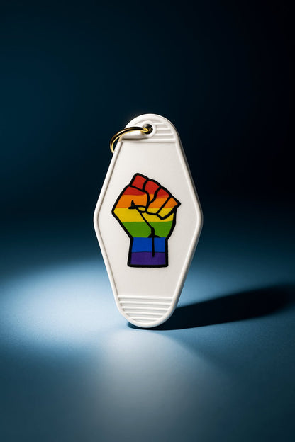 Love is Love Keychain - Evolve Supply Co. Evolve Supply Co.