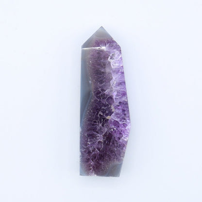 Druzy Amethyst Tower - Evolve Supply Co. Evolve Supply Co.
