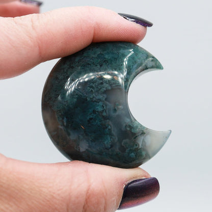 Moss Agate Moon - Evolve Supply Co. Evolve Supply Co.