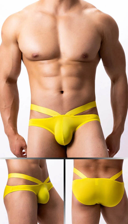 Thin Ice Silk Low Waist Men's Underwear Briefs - Evolve Supply Co. Evolve Supply Co.