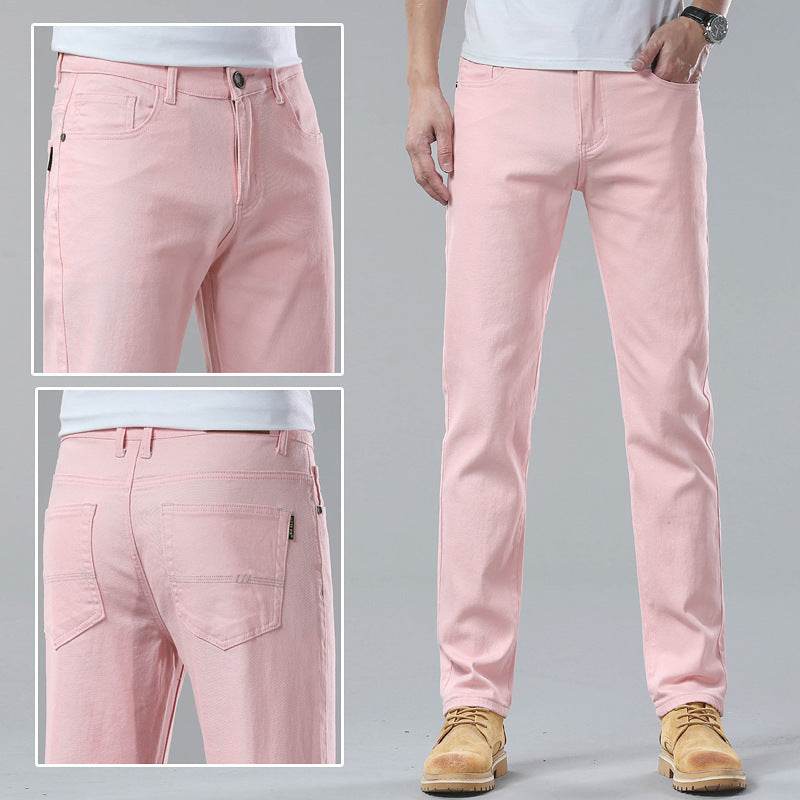 Men Fashion Stretch Slim Fit Skinny Denim Pants - Evolve Supply Co. Evolve Supply Co.