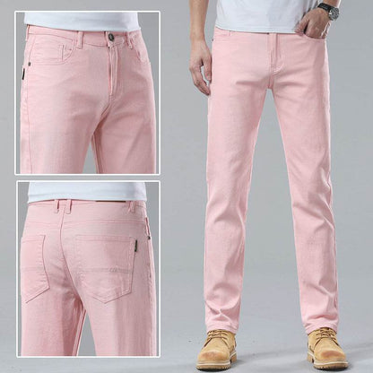 Men Fashion Stretch Slim Fit Skinny Denim Pants - Evolve Supply Co. Evolve Supply Co.