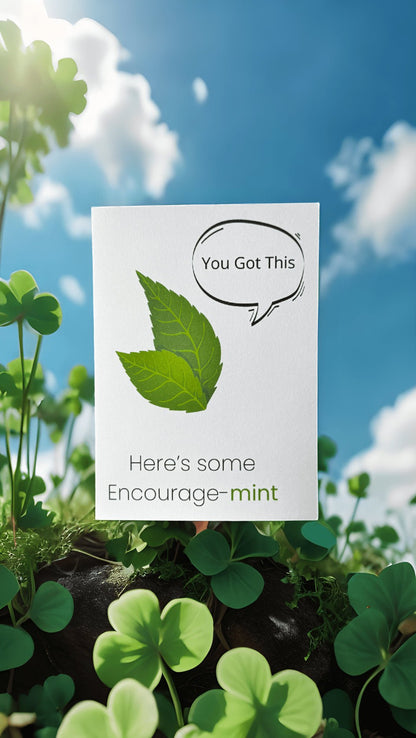 Encourage - Mint Card - Evolve Supply Co. Evolve Supply Co.