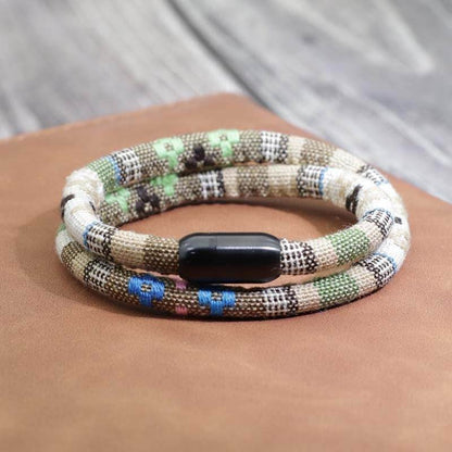 Bohemian Stainless Steel Magnet Bracelet - Evolve Supply Co. Evolve Supply Co.