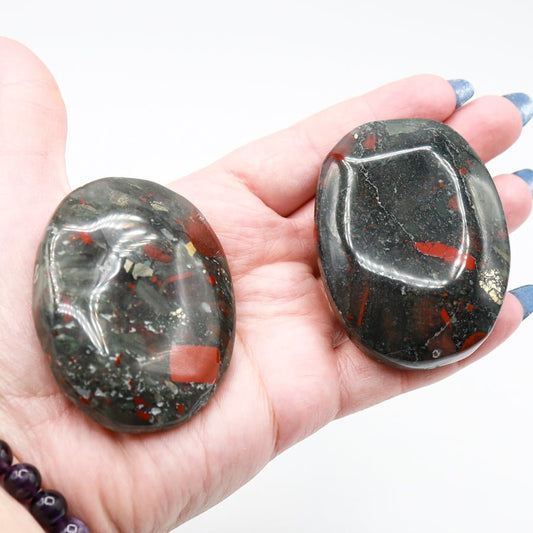 African Bloodstone Palmstone - Evolve Supply Co. Evolve Supply Co.