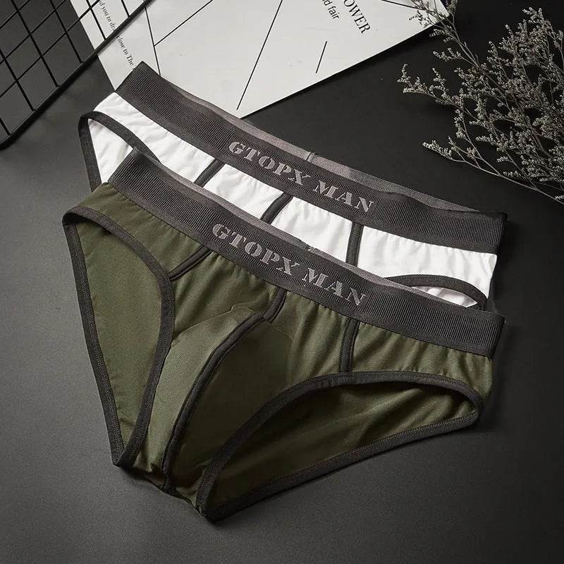 Otopx Thread Cotton Single - layer Elastic Briefs Pant underwear men - Evolve Supply Co. Evolve Supply Co.