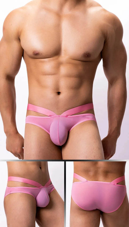 Thin Ice Silk Low Waist Men's Underwear Briefs - Evolve Supply Co. Evolve Supply Co.