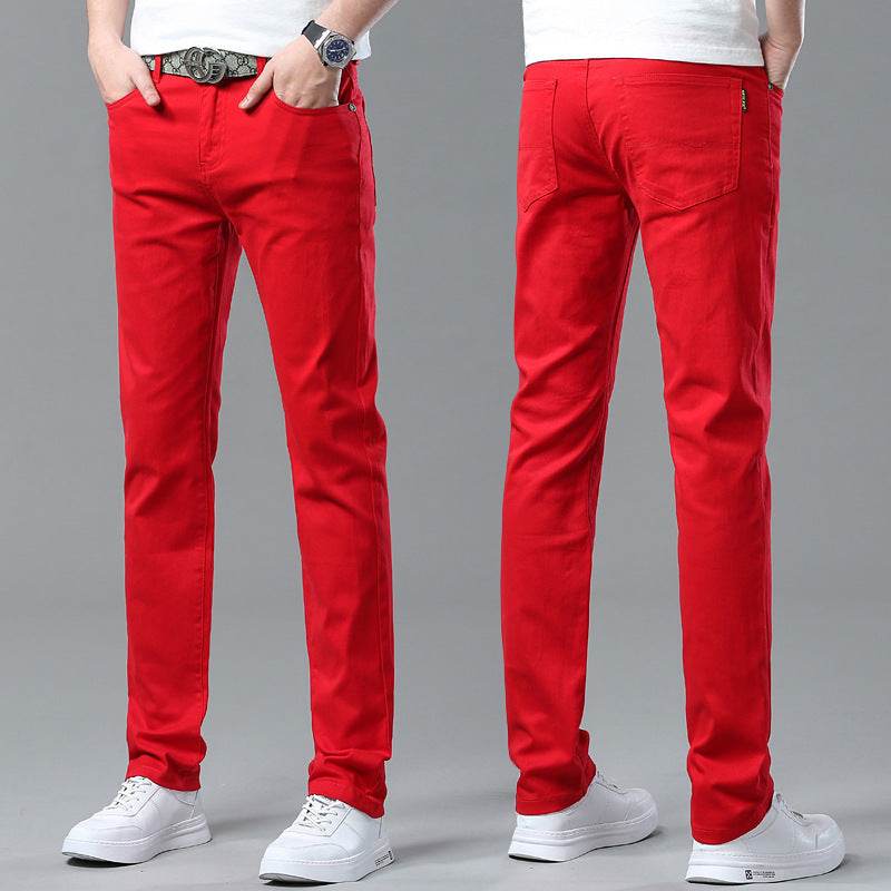 Men Fashion Stretch Slim Fit Skinny Denim Pants - Evolve Supply Co. Evolve Supply Co.