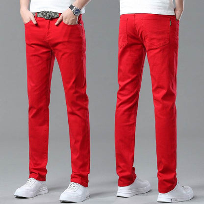Men Fashion Stretch Slim Fit Skinny Denim Pants - Evolve Supply Co. Evolve Supply Co.