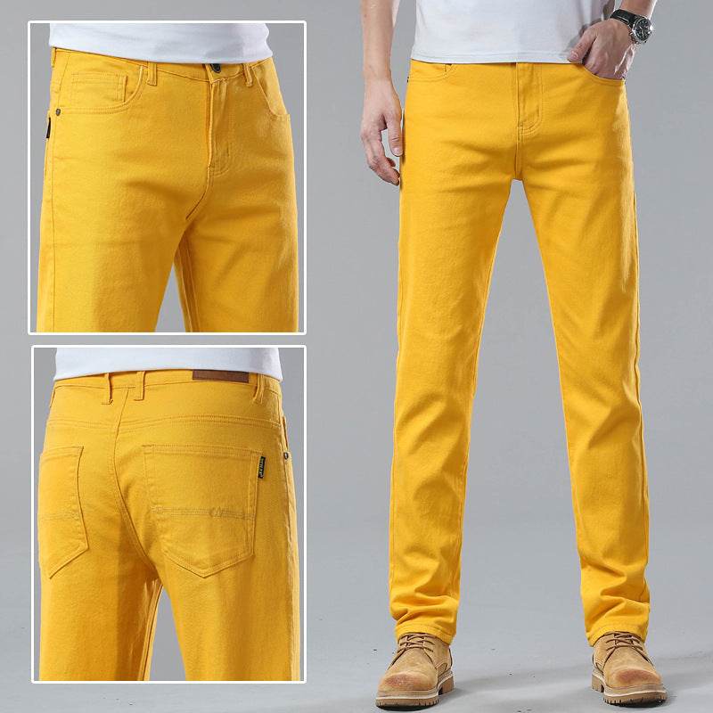 Men Fashion Stretch Slim Fit Skinny Denim Pants - Evolve Supply Co. Evolve Supply Co.