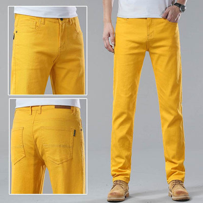 Men Fashion Stretch Slim Fit Skinny Denim Pants - Evolve Supply Co. Evolve Supply Co.