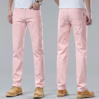 Men Fashion Stretch Slim Fit Skinny Denim Pants - Evolve Supply Co. Evolve Supply Co.