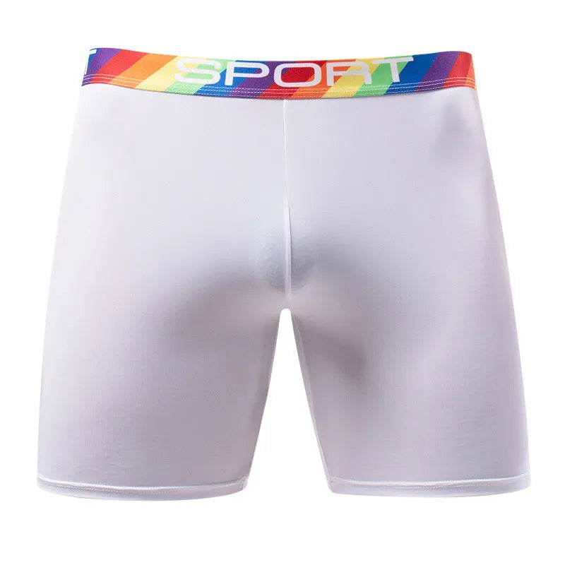 Summer Sports Spandex Plain Boxer Short Underwear for Men - Evolve Supply Co. Evolve Supply Co.