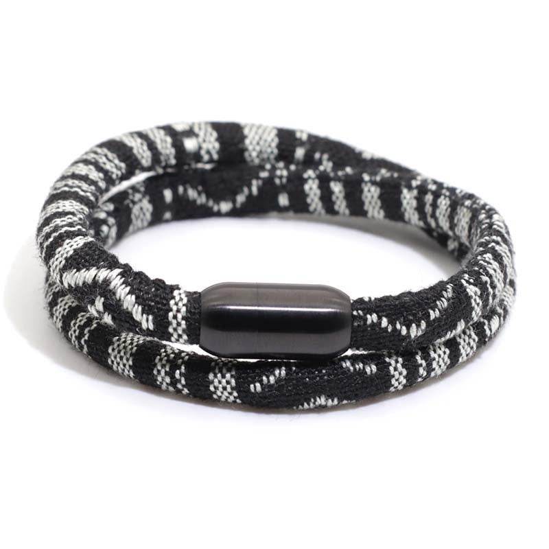 Bohemian Stainless Steel Magnet Bracelet - Evolve Supply Co. Evolve Supply Co.