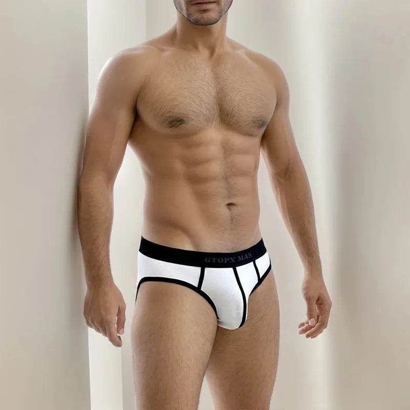Otopx Thread Cotton Single - layer Elastic Briefs Pant underwear men - Evolve Supply Co. Evolve Supply Co.