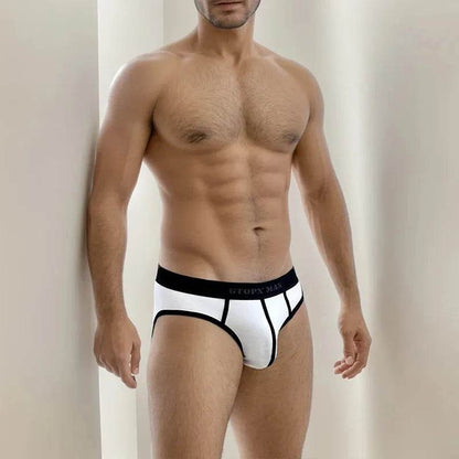 Otopx Thread Cotton Single - layer Elastic Briefs Pant underwear men - Evolve Supply Co. Evolve Supply Co.
