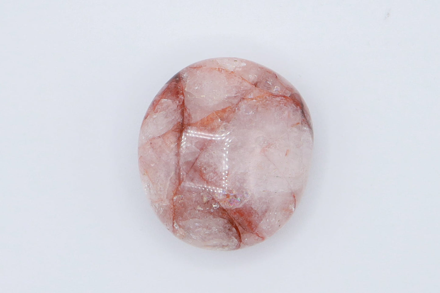 Fire Quartz Palmstone - Evolve Supply Co. Evolve Supply Co.