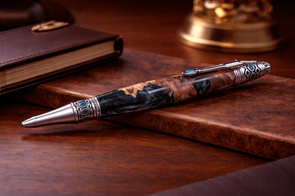 SANTA FE TURQUOISE INLAY PEN - Evolve Supply Co. Evolve Supply Co.