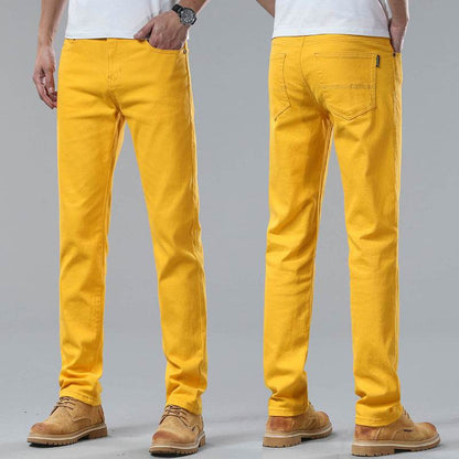 Men Fashion Stretch Slim Fit Skinny Denim Pants - Evolve Supply Co. Evolve Supply Co.