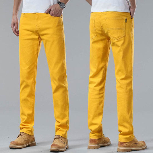 Men Fashion Stretch Slim Fit Skinny Denim Pants - Evolve Supply Co. Evolve Supply Co.