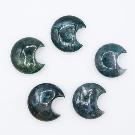 Moss Agate Moon - Evolve Supply Co. Evolve Supply Co.