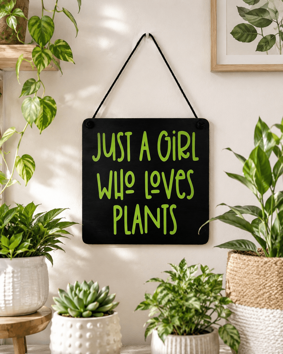 JUST A GIRL WHO LOVES PLANTS - Evolve Supply Co. Evolve Supply Co.