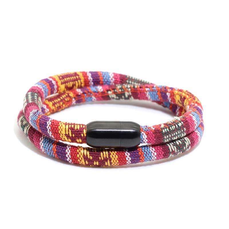 Bohemian Stainless Steel Magnet Bracelet - Evolve Supply Co. Evolve Supply Co.