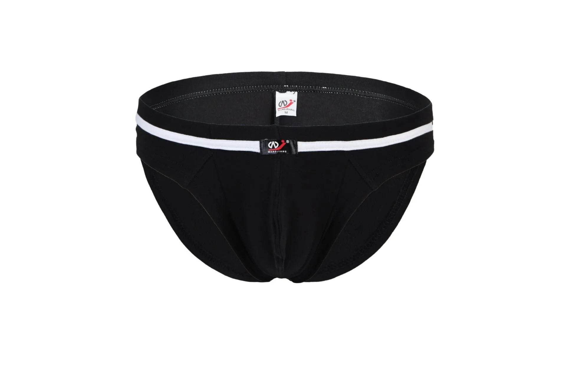 Men's Underwear Pure Cotton Low Waist Fashion Brief trunks panties - Evolve Supply Co. Evolve Supply Co.