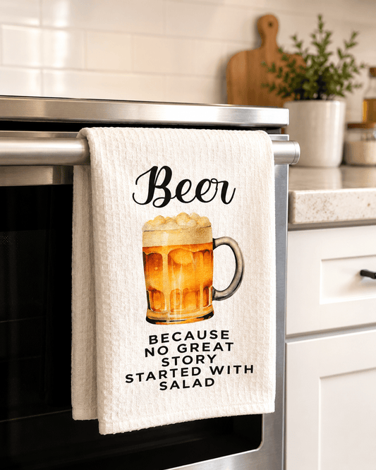 BEER TEA TOWEL - Evolve Supply Co. Evolve Supply Co.