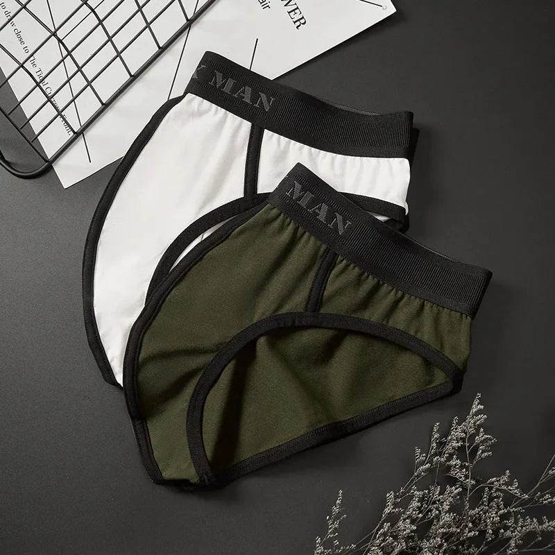 Otopx Thread Cotton Single - layer Elastic Briefs Pant underwear men - Evolve Supply Co. Evolve Supply Co.