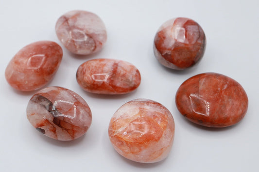 Fire Quartz Palmstone - Evolve Supply Co. Evolve Supply Co.