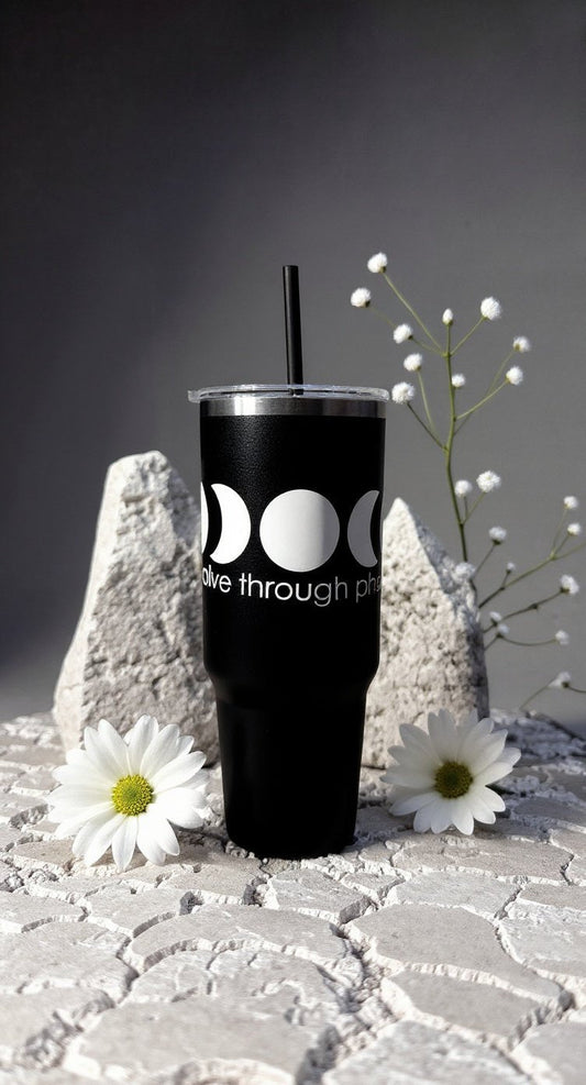 Evolve Through Phases Tumbler - Evolve Supply Co. Evolve Supply Co.