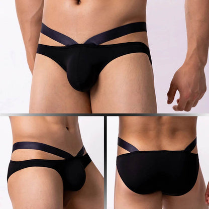 Thin Ice Silk Low Waist Men's Underwear Briefs - Evolve Supply Co. Evolve Supply Co.
