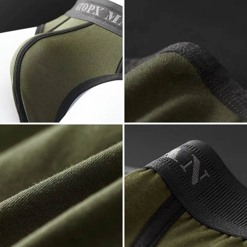 Otopx Thread Cotton Single - layer Elastic Briefs Pant underwear men - Evolve Supply Co. Evolve Supply Co.