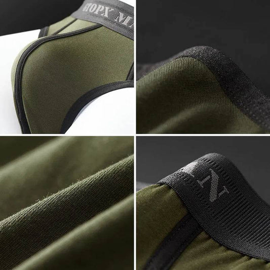 Otopx Thread Cotton Single - layer Elastic Briefs Pant underwear men - Evolve Supply Co. Evolve Supply Co.