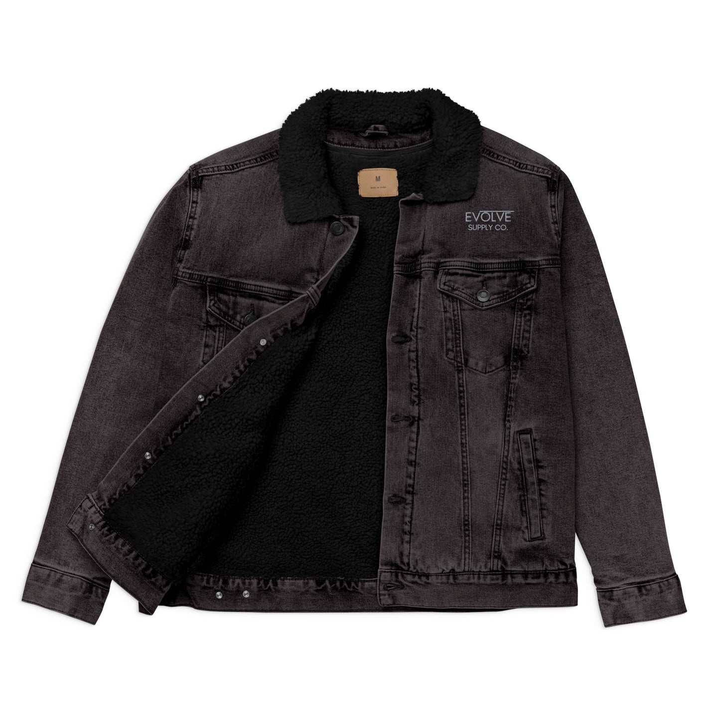 Evolve Denim Sherpa Jacket