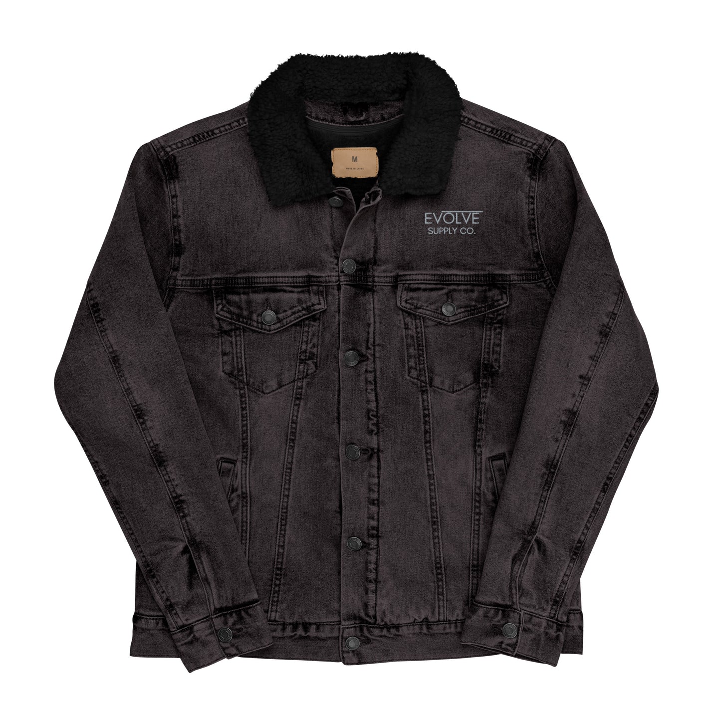 Evolve Denim Sherpa Jacket